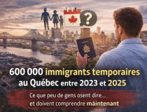 600 000 immigrants temporaires au Québec entre 2023 et 2025