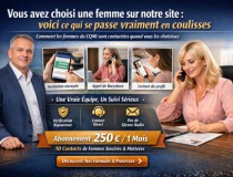 Vous avez choisi une femme sur notre site : voici ce qui se passe vraiment en coulisses