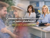 Comment les femmes de l'agence CQMI sont-elles inscrites sur notre plateforme ?