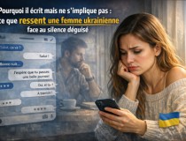 Pourquoi il écrit mais ne s'implique pas : ce que ressent une femme ukrainienne face au silence déguisé