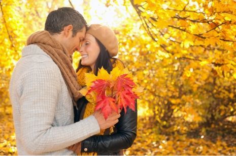 couple en automne