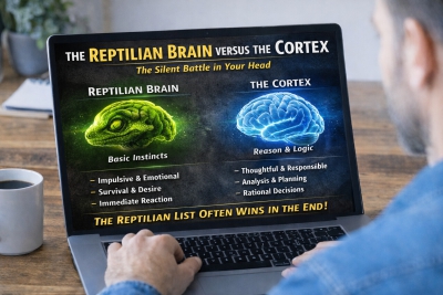 The Reptilian Brain vs. the Cortex: