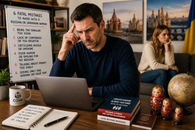  6 Fatal Mistakes to Avoid with a Russian or Ukrainian Woman 