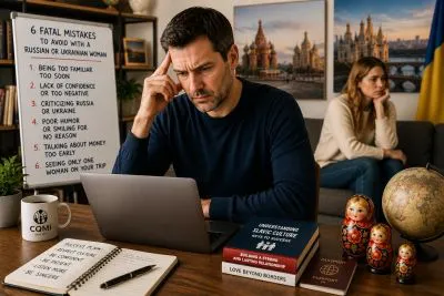  6 Fatal Mistakes to Avoid with a Russian or Ukrainian Woman 