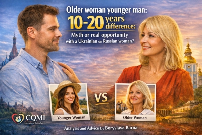 A Woman Older Than You: Myth or Real Opportunity With a Ukrainian or Russian Woman? 