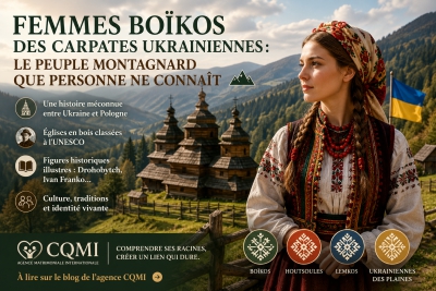 Femmes Boïkos des Carpates ukrainiennes