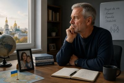 Fatherhood at 62: Having a child or adopting your Ukrainian partner's child? 