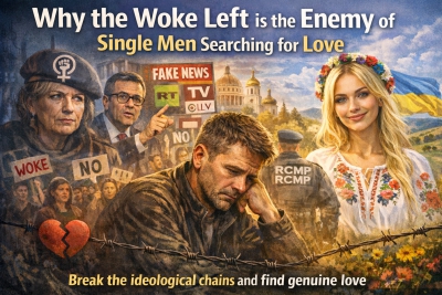 Why the Woke Left Is Preventing Western Men from Finding Love with a Ukrainian Woman