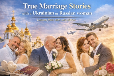  Real Stories of Men Who Married a Ukrainian or Russian Woman — Lessons from Those Who Dared