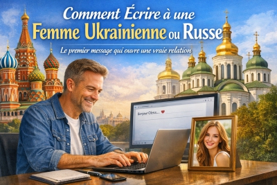 Comment écrire à une femme ukrainienne ou russe : le premier message qui ouvre une vraie relation