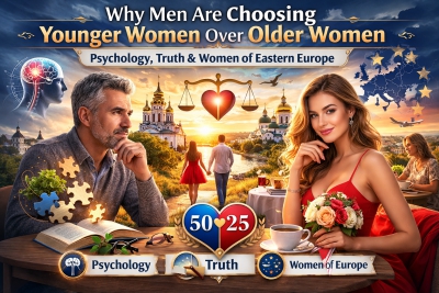 Why Men Choose Younger Women — Psychology, Real Reasons &amp; What It Means With a Ukrainian Woman | CQMI