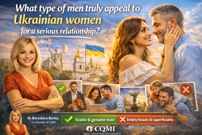 What Kind of Man Do Ukrainian Women Find Attractive for a Serious Relationship? | CQMI
