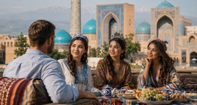 Orthodox Ukrainian Woman or Muslim Kazakh/Uzbek Woman
