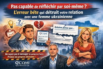 Pas capable de réfléchir par soi-même ? L'erreur bête qui détruit votre relation avec une femme ukrainienne