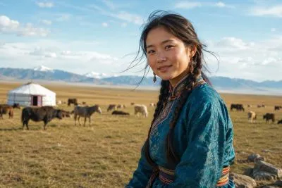 Mongolian women