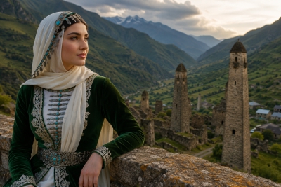 Ingush Women of Ingushetia